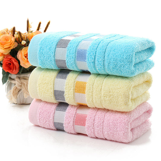 Single 100% Cotton Towel, Colors, hand towel, (28.74 x 12.99 inches),Highly Absorbent, Quick Dry, Hotel & Spa Quality