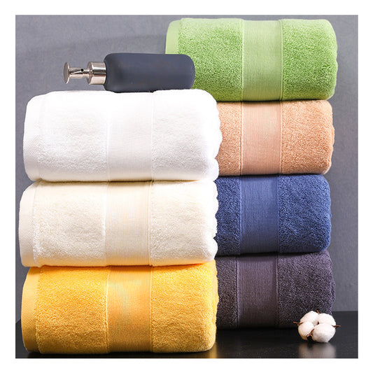 100% Cotton Bath Towel – Color Options, 27x55 Inches – Highly Absorbent, Quick Dry, Hotel & Spa Quality